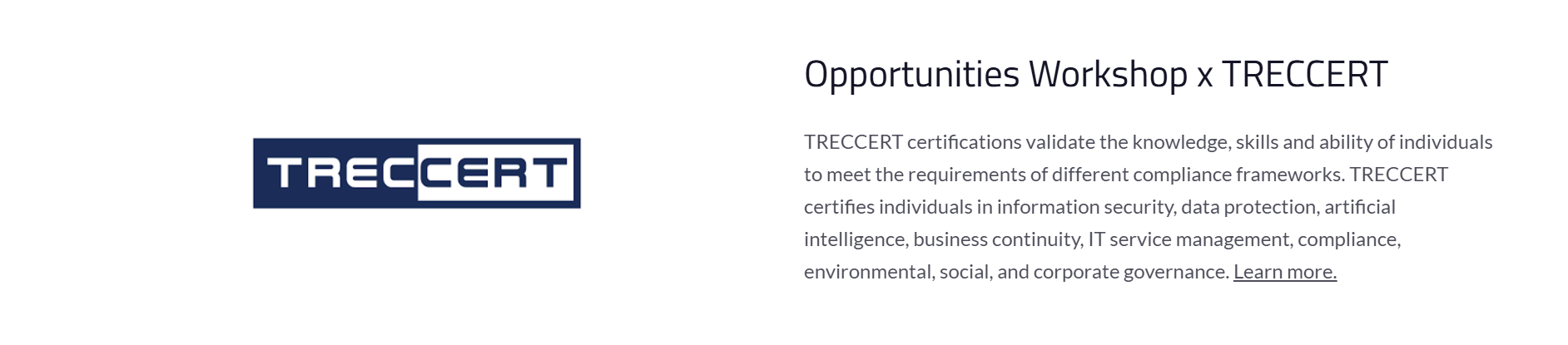 Opportunities Workshop